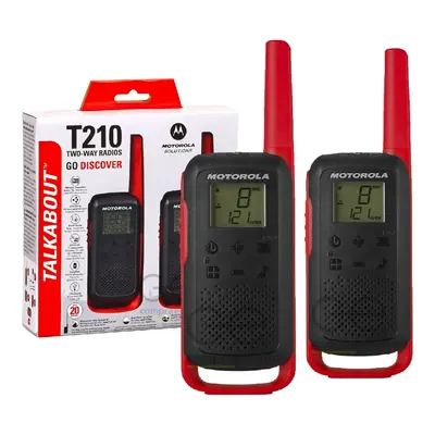 RADIO WALKIE TALKIE MOTOROLA TALKABOUT T-210MC
