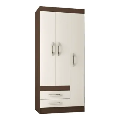 ROPERO RECIFE 3P AMENDOA OFF WHITE COBRASA 41100 S/ ESPEJO