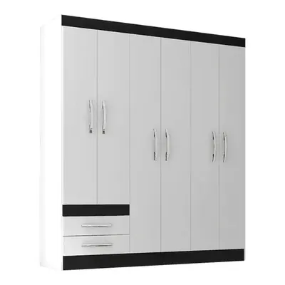 ROPERO RECIFE 6P AMENDOA OFF WHITE COBRASA