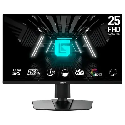 MONITOR GAMER MSI G255PF E2 25" FULL HD LED 180HZ 1MS