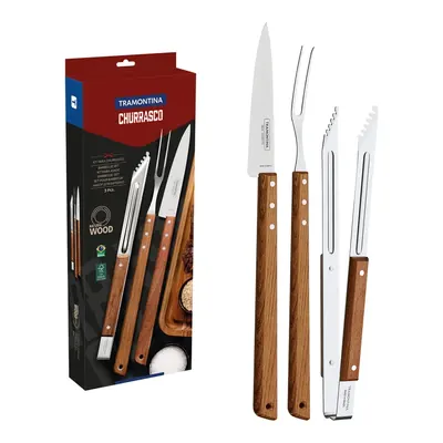 JUEGO  PARA ASADO 3 PZAS TRAMONTINA T26499E