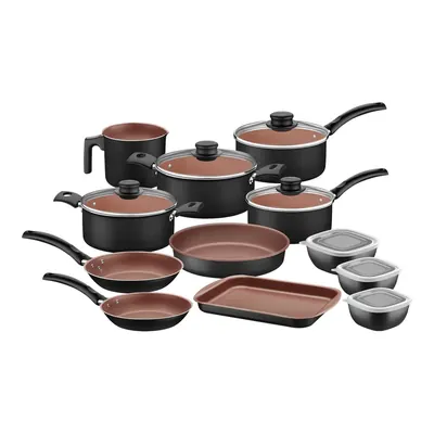 JUEGO DE COCINA 12 PZAS NEGRO TRAMONTINA T27899X