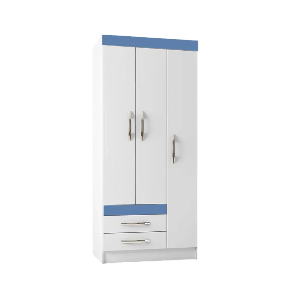 ROPERO RECIFE 3P QUADRIFLEX COBRASA 24438 - BLANCO 4