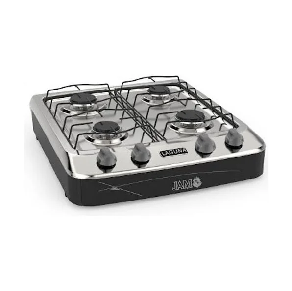 COCINA A GAS JAM 4H DE MESA MOD LAGUNA BLANCA COD 11850 2