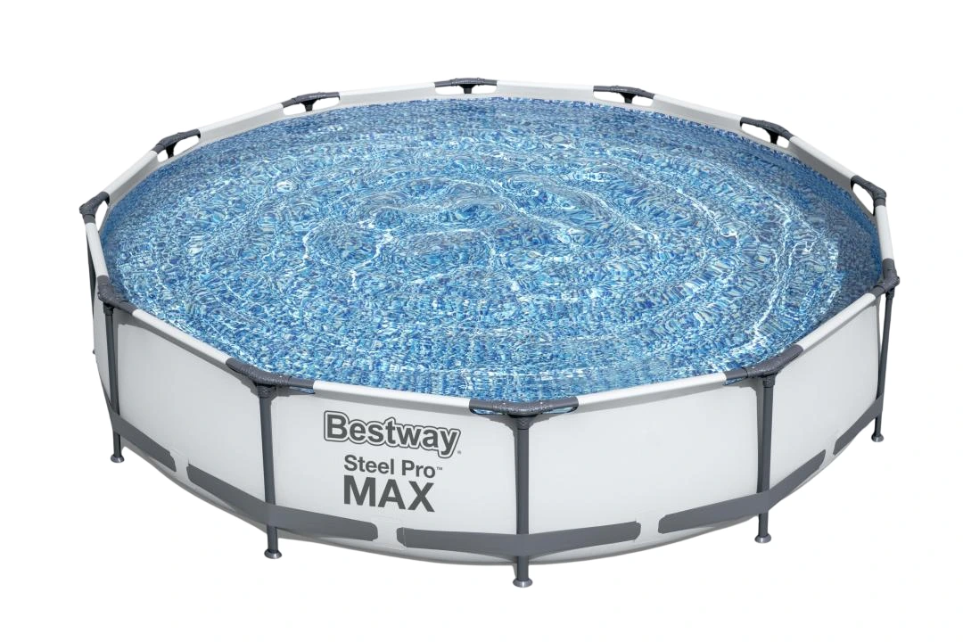 PISCINA BESTWAY REDONDA 6.473 LTS C/ESTRUCTURA METALICA366 X 76 CM STEEL PRO MAX REF 56416 4