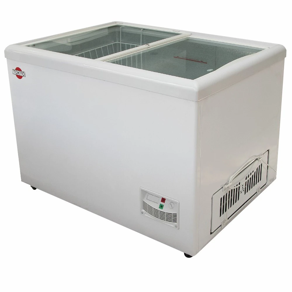 CONGELADOR PARA HELADOS TOKYO MOD TCONP500 415 NET 2TAPAS VIDRIO DESLIZ. T1330