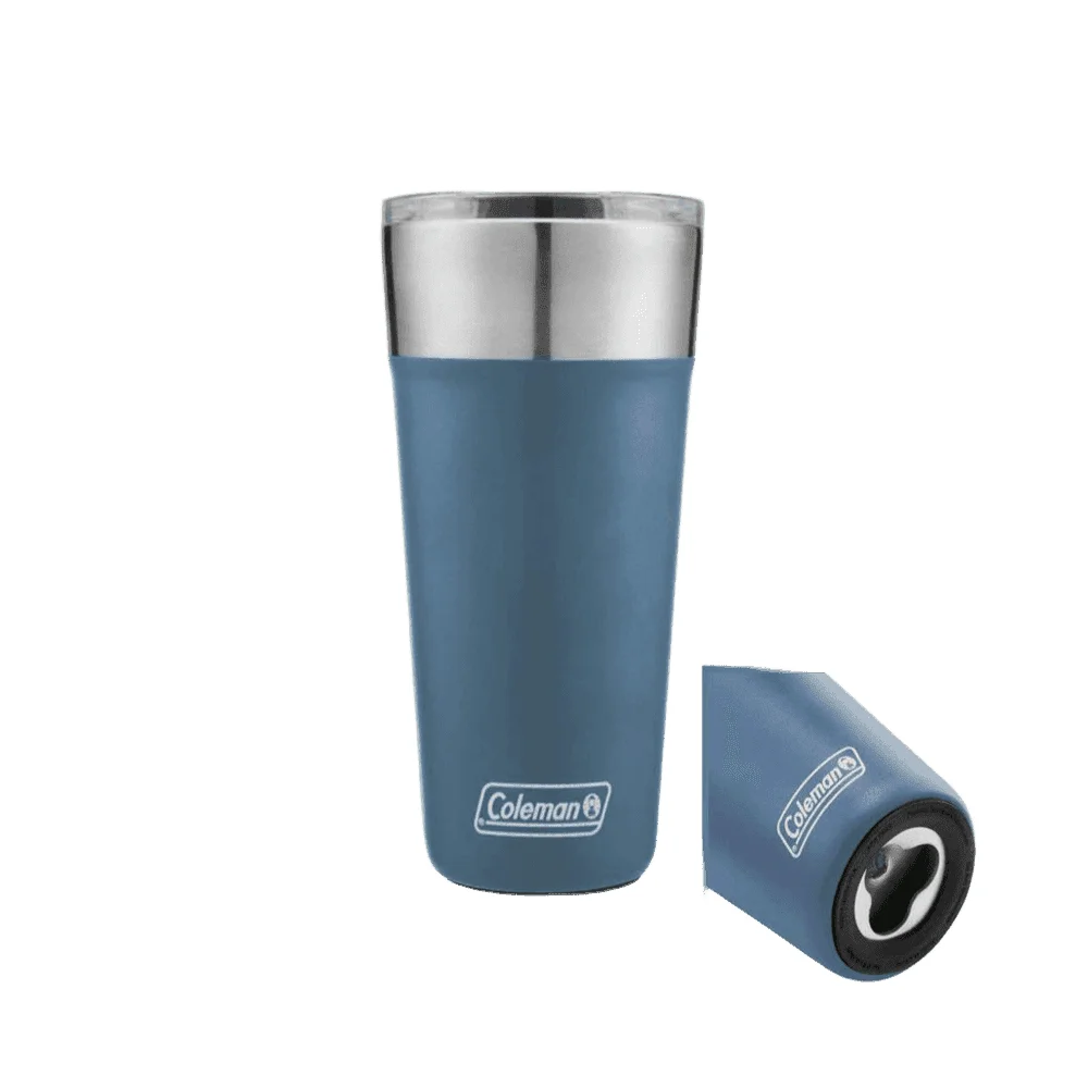 VASO CERVECERO COLEMAN INOX 600ML AZUL C002456