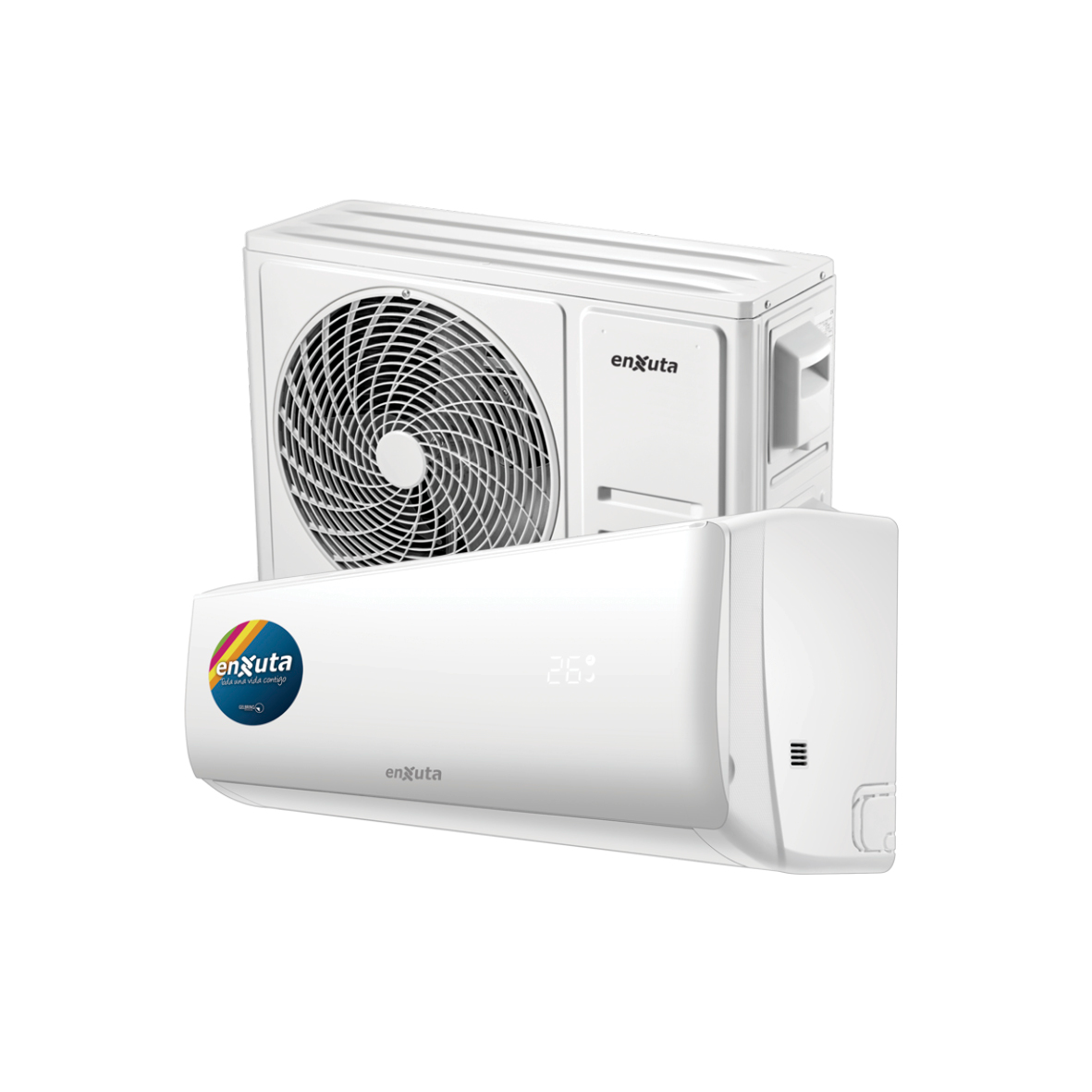 AIRE ACONDICIONADO  ENXUTA 12.000 BTU CON GAS R410