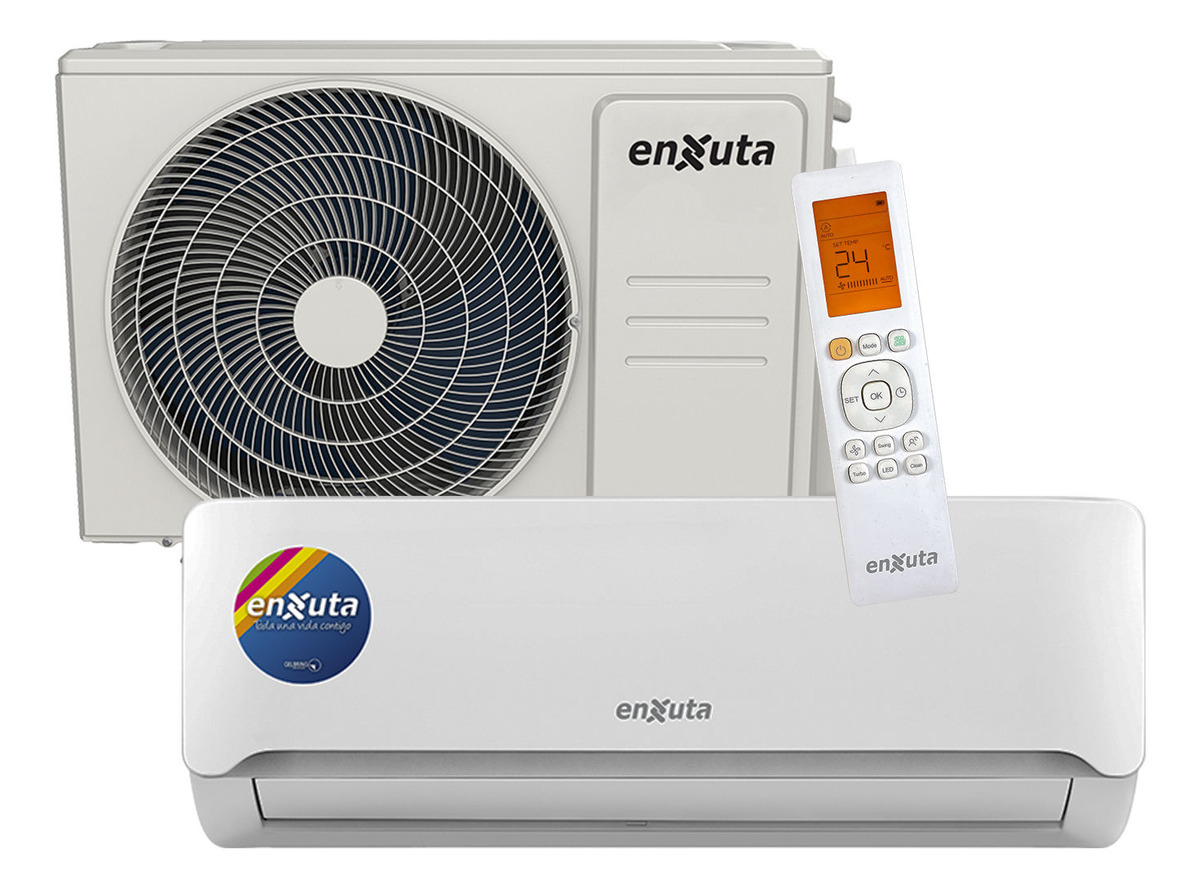 AIRE ACONDICIONADO  ENXUTA 12.000 BTU CON GAS R410 2