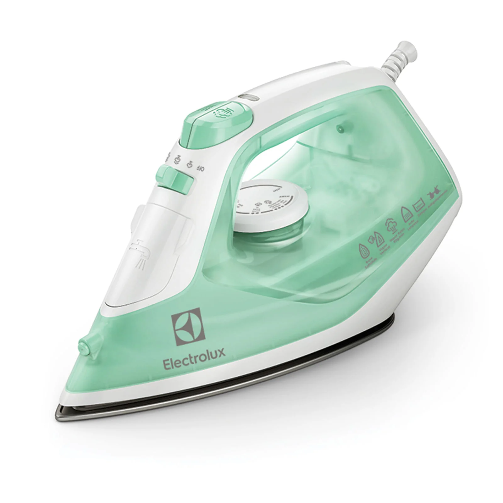 PLANCHA VAPOR ELECTROLUX 1500W-B/CERAMIC-250M VERDE SIE70