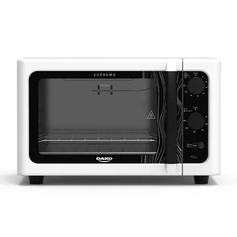 HORNO ELECTRICO DAKO SUPREME 44LTS BLANCO 1750W REF 940 2