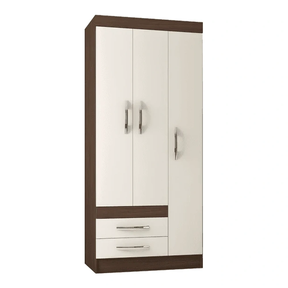 ROPERO RECIFE 3P AMENDOA OFF WHITE COBRASA 41100 S/ ESPEJO