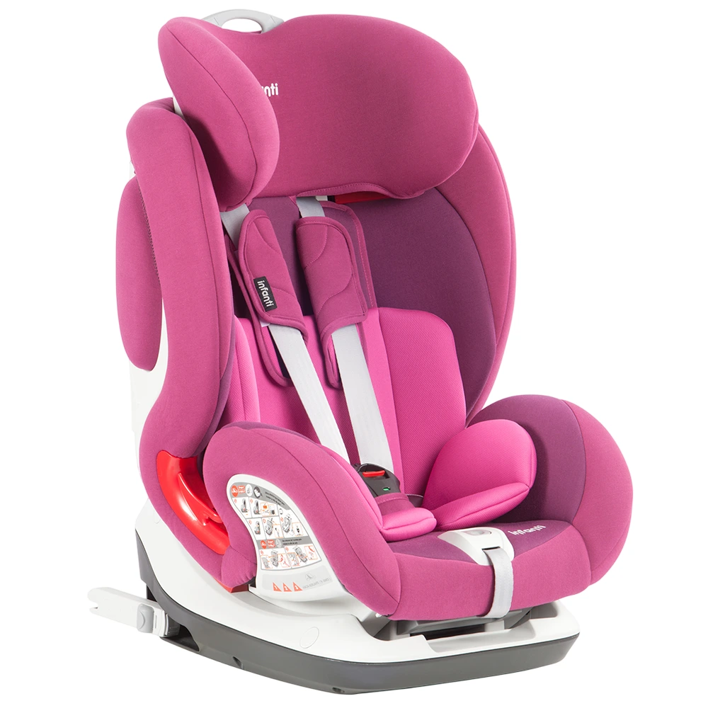 CAR SEAT INFANTIL APOLO ISOFIX ROSADO FERZA