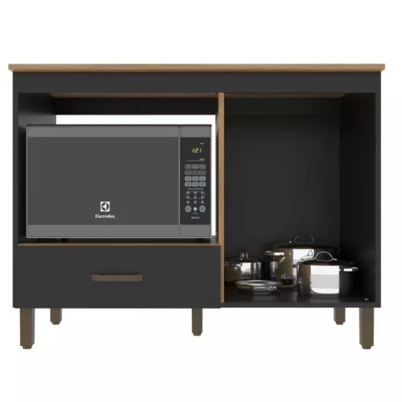 BALCON COOK TOP CATAR NEGRO MOVELMAX 2