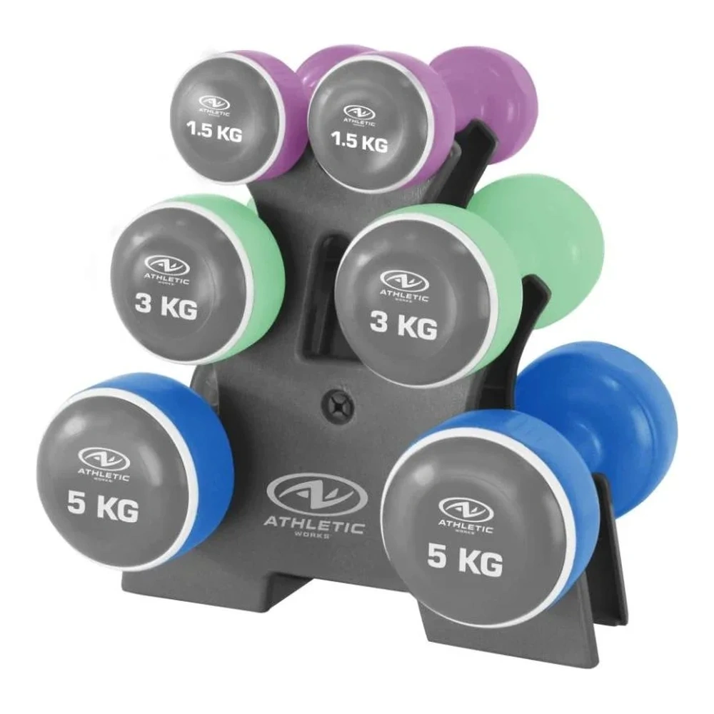 MALETIN SET DE MANCUERNAS ATHLETIC 15KG ACAT15539 2