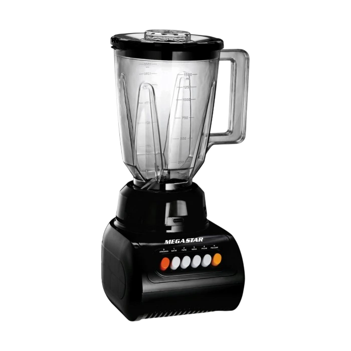 LICUADORA MEGASTAR 1.5LTS KC1828N 220V NEGRO