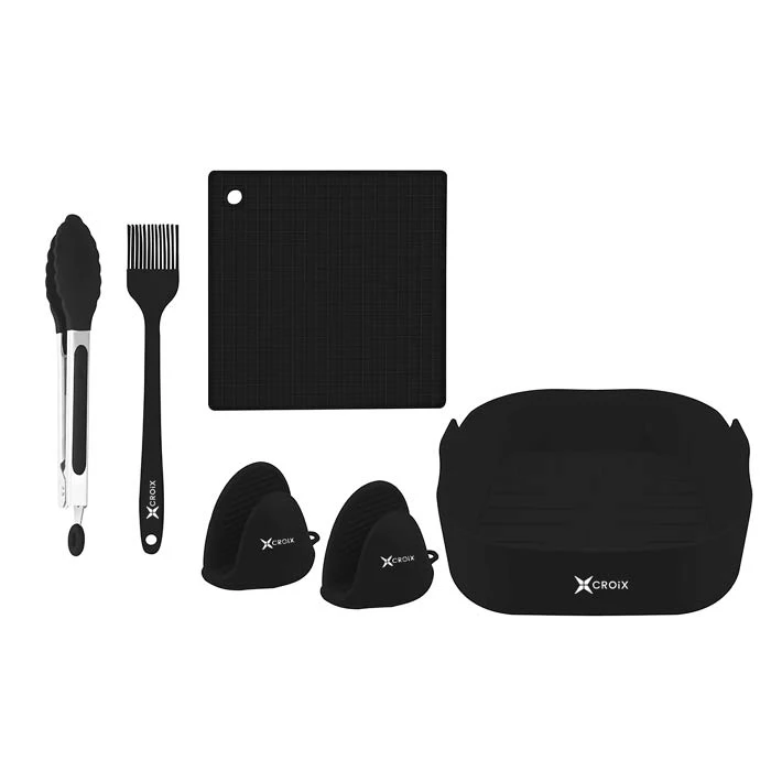 SET DE UTENSILIOS CROIX 13PCS NEGRO 630341