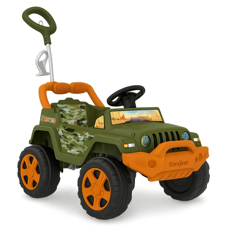 TRICICLO BANDEIRANTE SMART BANJIPE PASEO Y PEDAL CAMUFLADO 0566