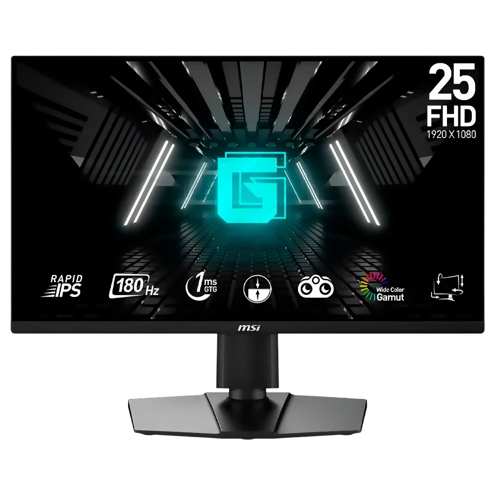 MONITOR GAMER MSI G255PF E2 25" FULL HD LED 180HZ 1MS