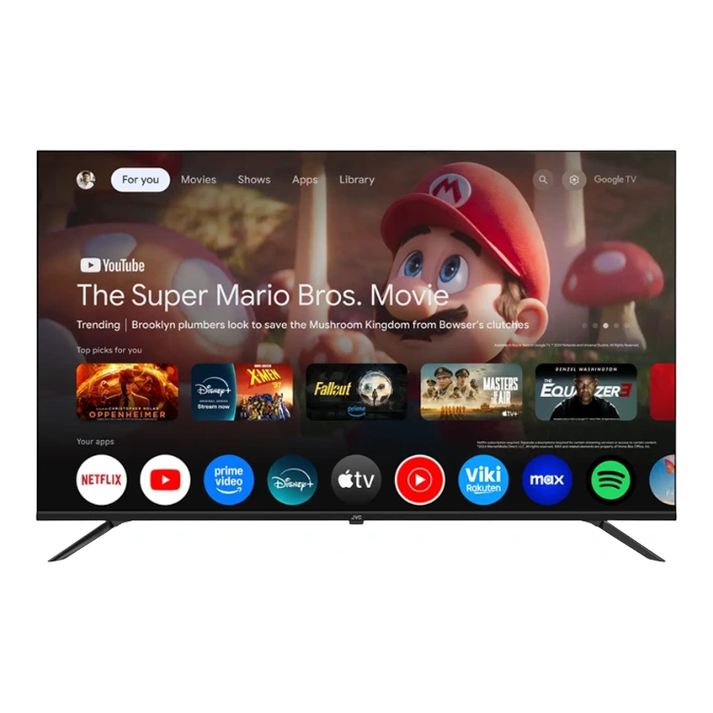 TV JVC 50 SMART 4K GOOGLE TV MOD LT50KM548 JV34 2