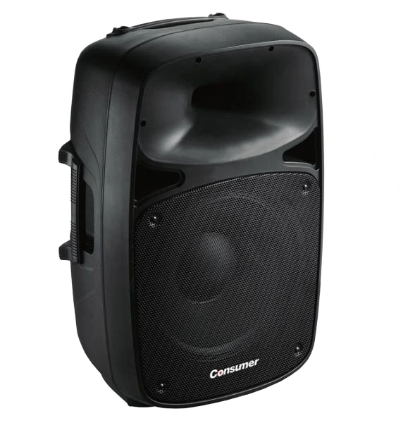 PARLANTE AMPLIFICADOR   SPEAKER BOX 15" BLUETOOTH + 2 MICRÓFONOS , CON PEDESTAL DE REGALO .CONSUMER