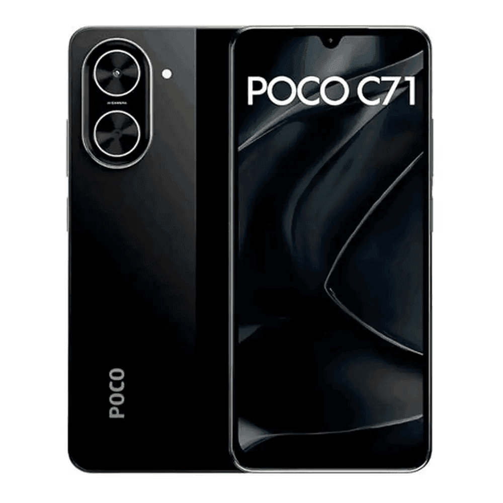 CELULAR XIAOMI POCO C71 4/128GB NEGRO