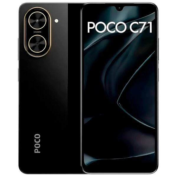 CELULAR XIAOMI POCO C71 4/128GB NEGRO