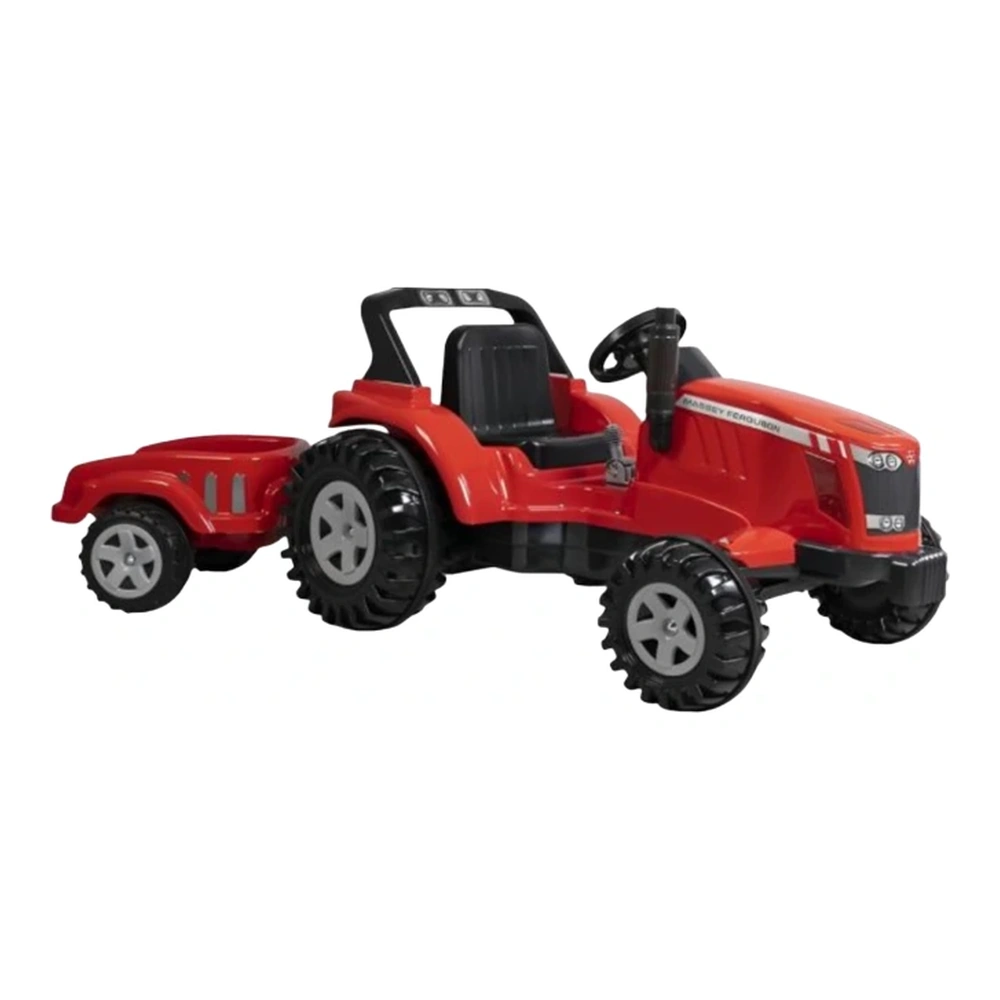 TRACTOR MASSEY FERGUSON ELECTRICO 6V ROJO REF 3519 MOVELMAX