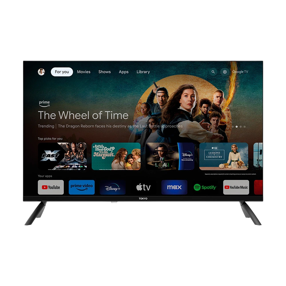 TV SMART 32 TOKYO T3560 GOOGLE 5.0 FRAMELESS C/ CHROMECAST 2
