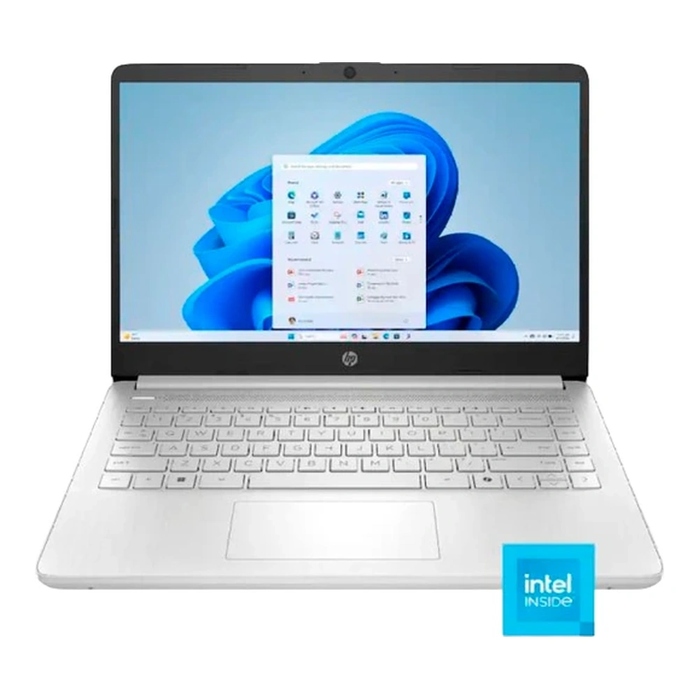 NOTEBOOK HP 14-DQ6101DX INTEL-N150 3.6GHZ/4GBD4/128GB UFS/14"/HD/W11/ING/SILVER