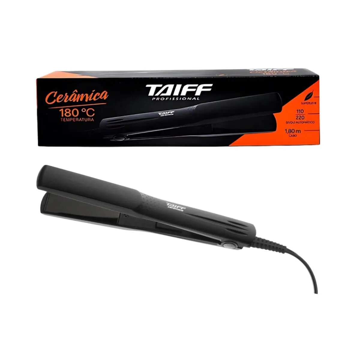 PLANCHITA DE PELO TAIFF CERAMICA 180ºC 1.8MTS 7898994297420 3