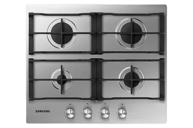 COCINA SAMSUNG ANAFE 4H A GAS SILVER NA64H3010AS/B1 2