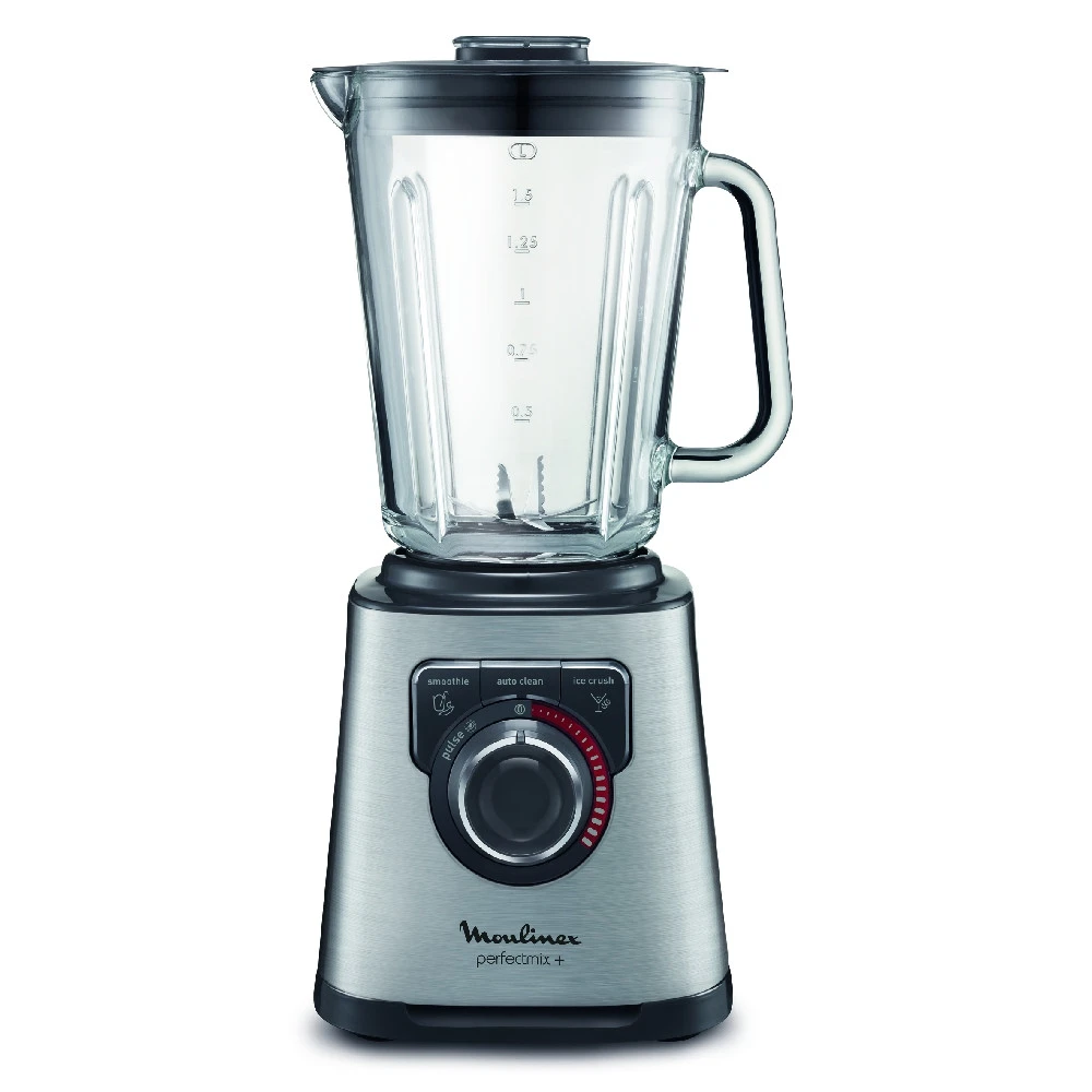 LICUADORA MOULINEX 2LTS PERFECTMIX MOD LM811 VASO CRISTAL 1200W COD MX87 MOD EDXLM811-N