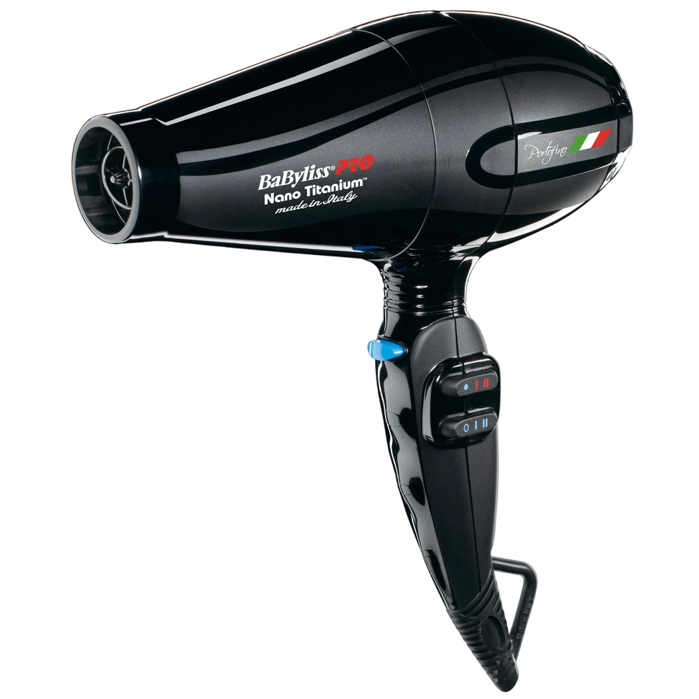 SECADOR DE PELO BABY LISS PRO TITANIUM PORTOFINO 6600 - BLACK 74108310231