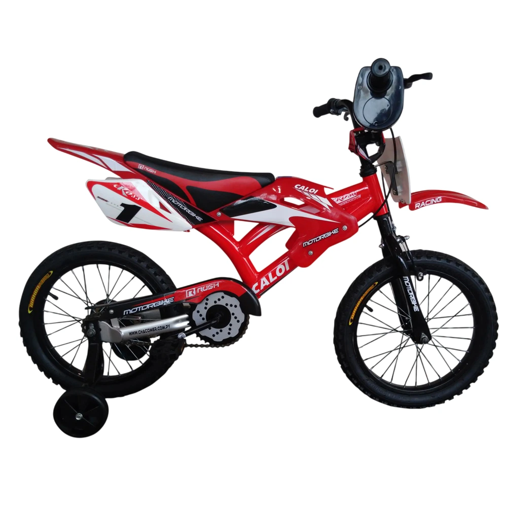 BICI MOTO CALOI ARO 16" ROJO 4