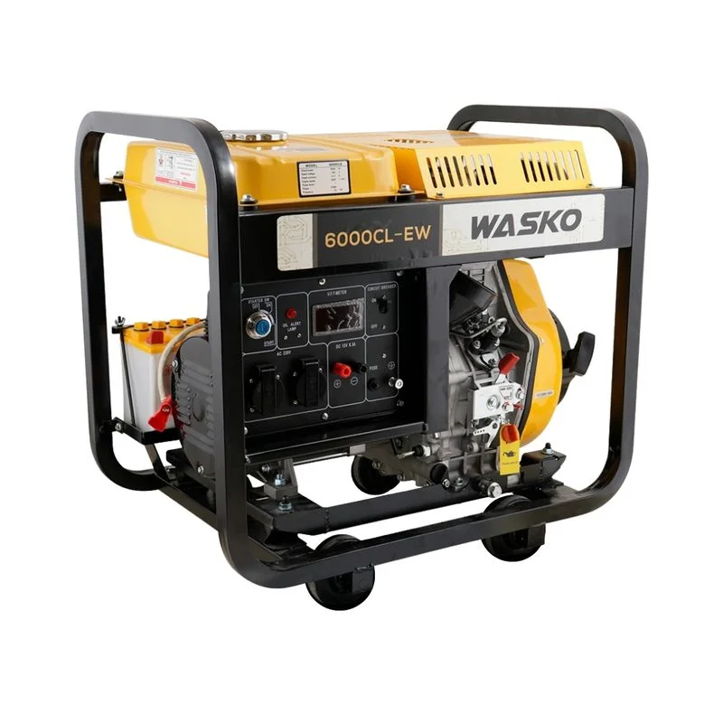 GENERADOR WASKO 5500MT-EW NAFT ABIERTO 6KVA 220V