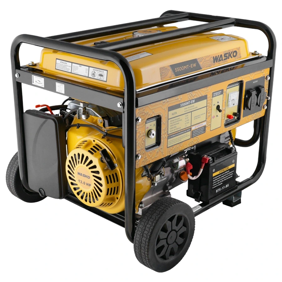 GENERADOR WASKO 5500MT-EW NAFT ABIERTO 6KVA 220V