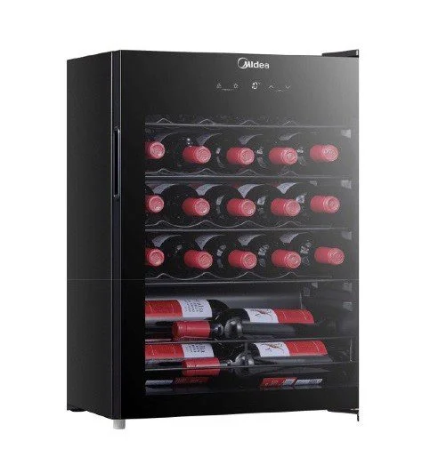 WINE COOLER MIDEA 66L 24 BOTELLAS 0512MDRW107FG 2