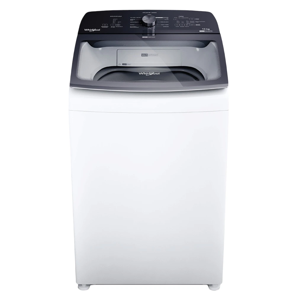 LAVARROPAS WHIRLPOOL 13KG CARGA SUP BLANCO 750RPM C/ AGUA CALIENTE EDWWH13AB 4
