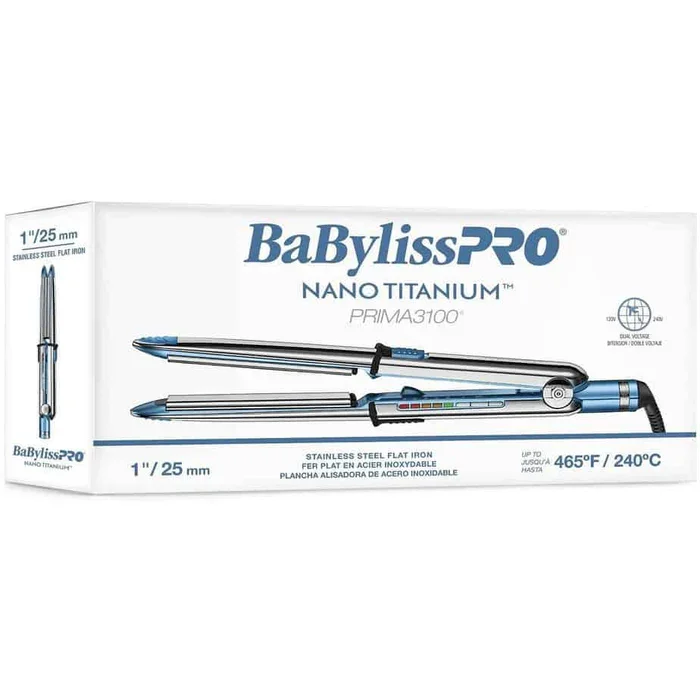 PLANCHITA BABYLISS PRO OPTIMA 3100 NANO TITANIUM 74108368010