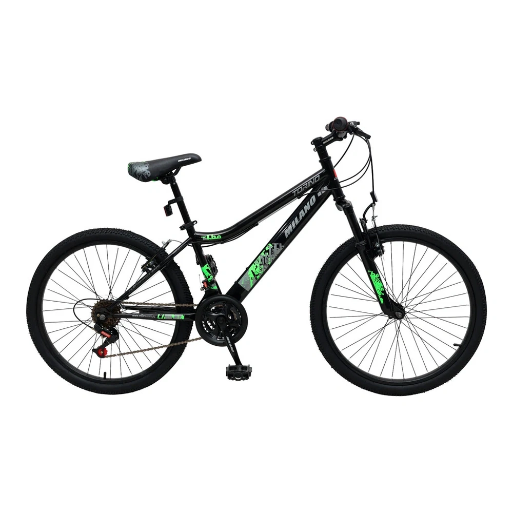 BICICLETA MILANO TORINO 24" 18V NEGRO