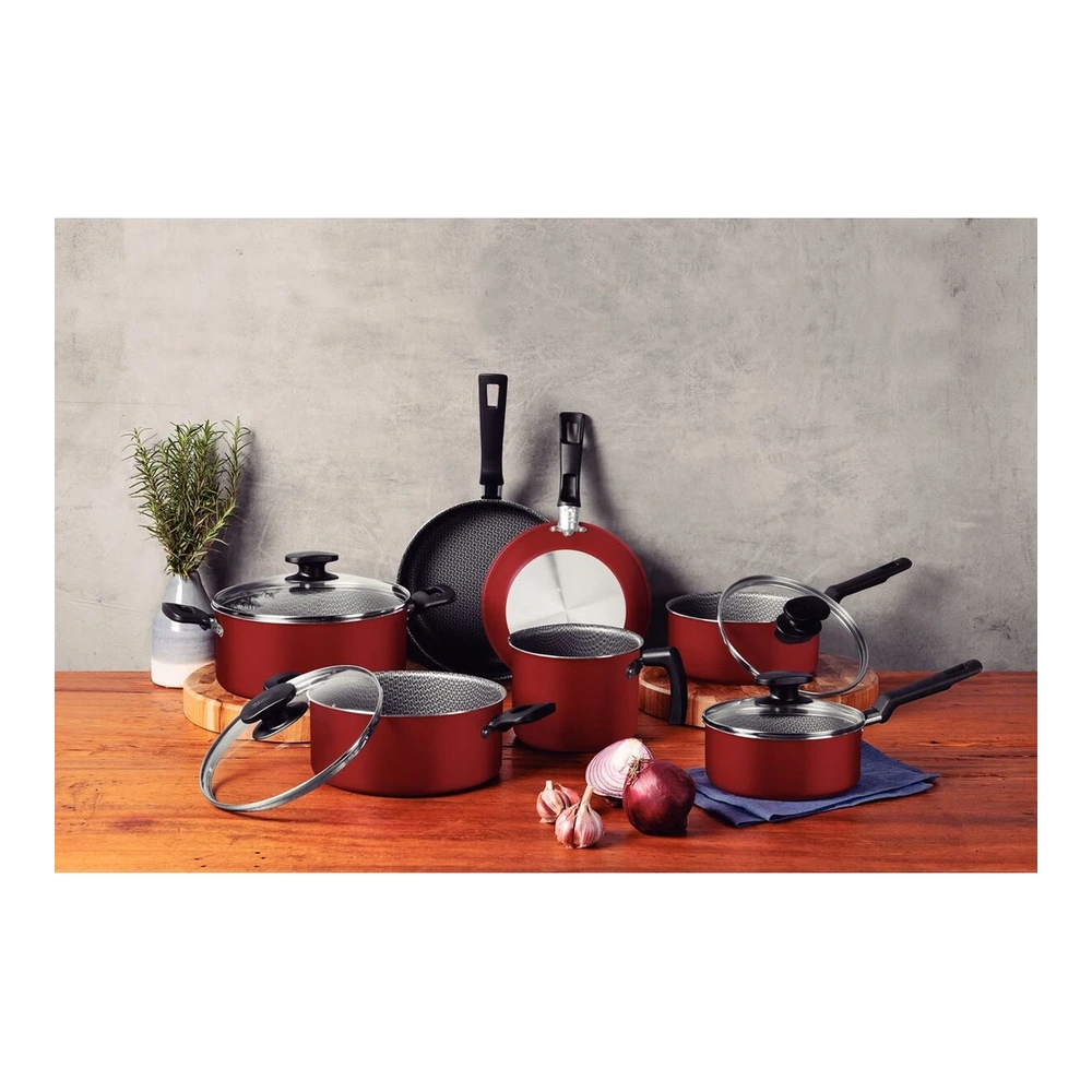 JUEGO DE COCINA 7PZAS LORETO TRAMONTINA T20399B 4