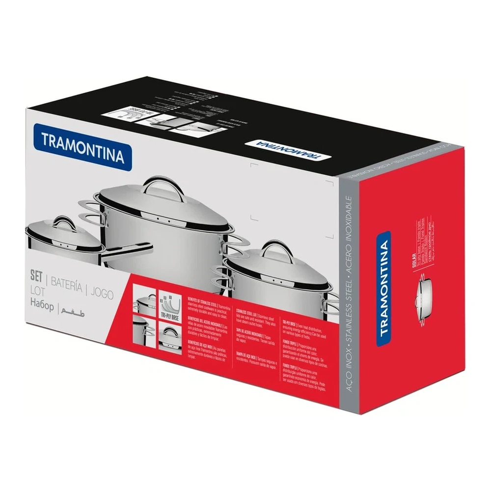 JUEGO DE COCINA 5PZAS  TRAMONTINA T65500A 4