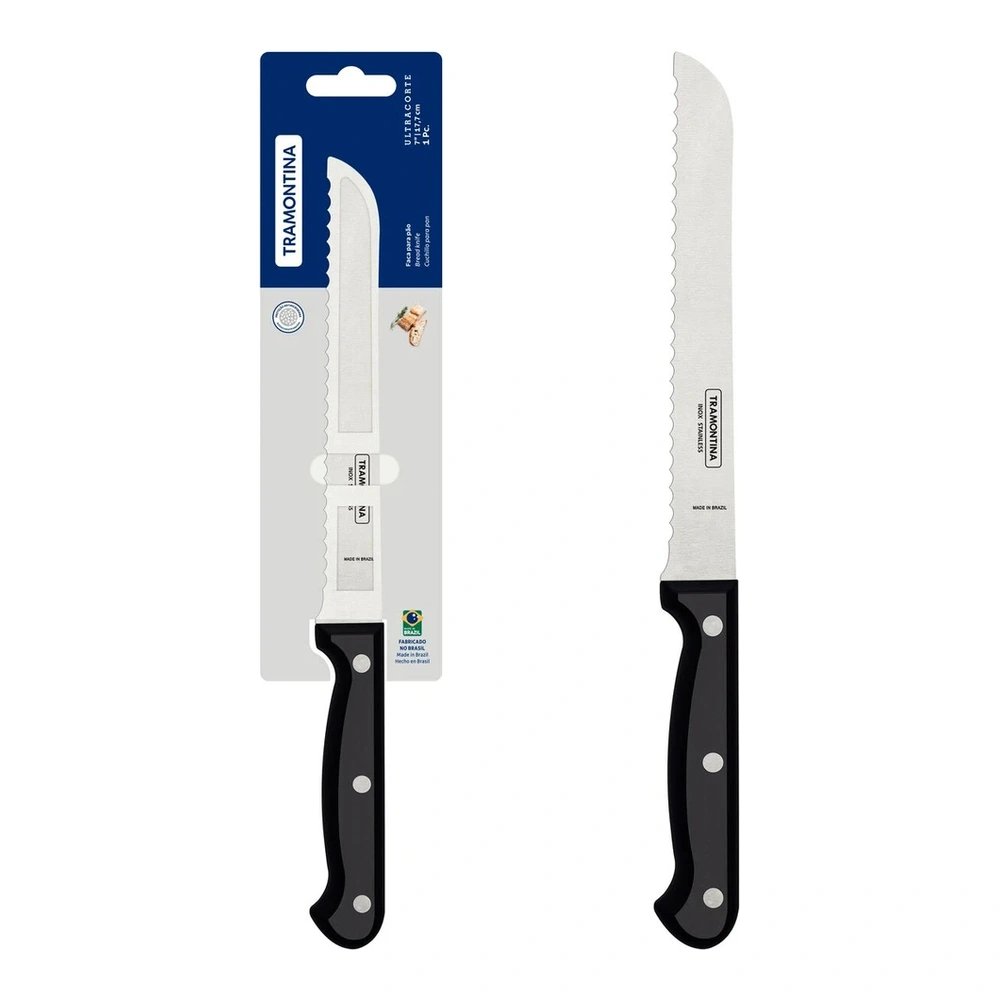 CUCHILLO PARA PAN 7 ULTRACORTE TRAMONTINA T23859 2
