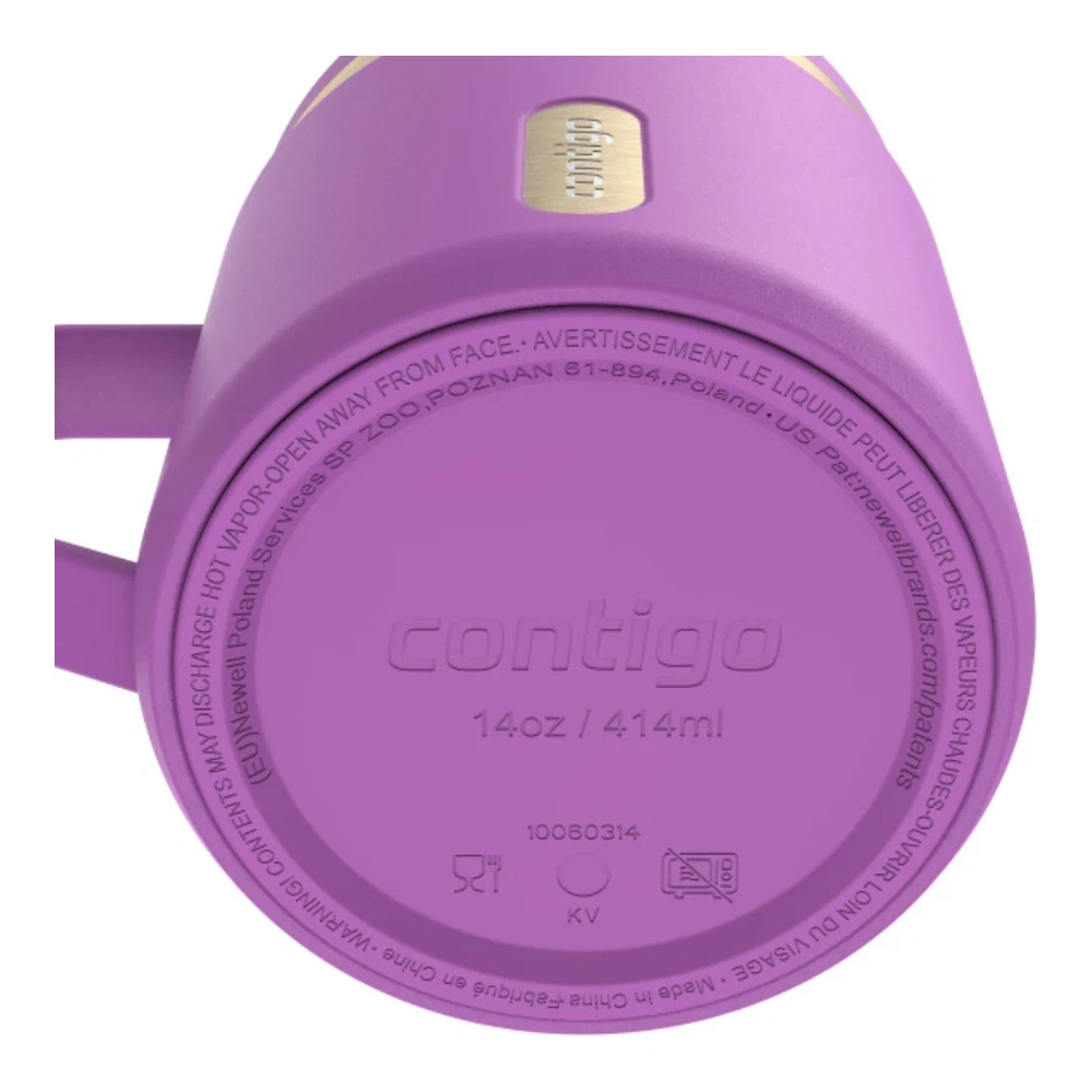 CONTIGO SNAPSEAL MUG TÉRMICO 414 ML GALACTIC CHAMPAGNE 3