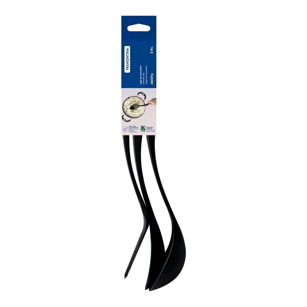 JUEGO  DE UTENSILIOS 3 PZAS ABILITY TRAMONTINA T251998 4