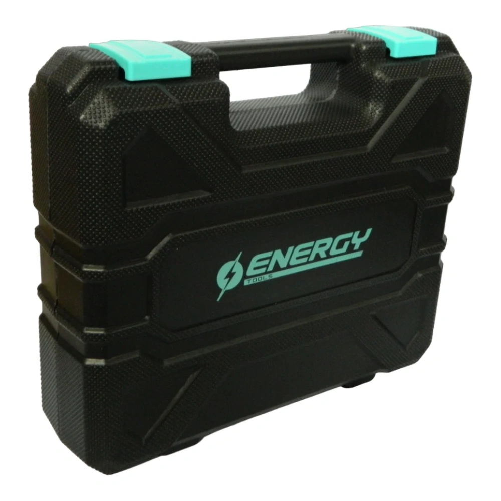 TALADRO PERCUTOR RECARGABLE ENERGY 10MM 12V CON MALETÍN 5