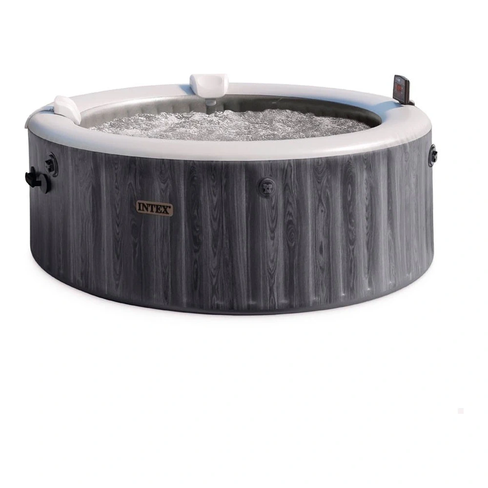HIDROMASAJE REDONDA 196x71 CM PARA 4 PERSONAS CAPACIDAD 795 LITROS (BURBUJAS 140 + CHORRO DE MASAJES + APLICACION PARA APP-STORE & PLAY-STORE) 800W-2.200W I28440