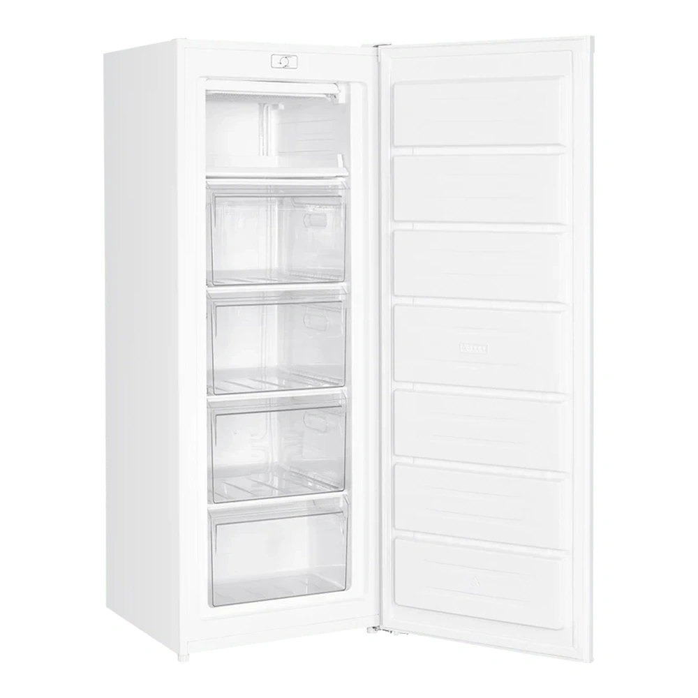 Freezer Vertical 168 Litros Blanco Frío Húmedo 4