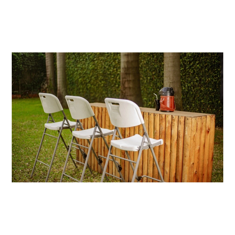 SILLA ALTA PLEGABLE UNIQUE CON PANEL Y MARCO DE ACERO SPA53